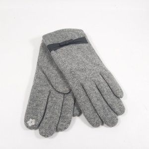 Merino Wool 80% Knitted Women’s Gloves with Touch Screen